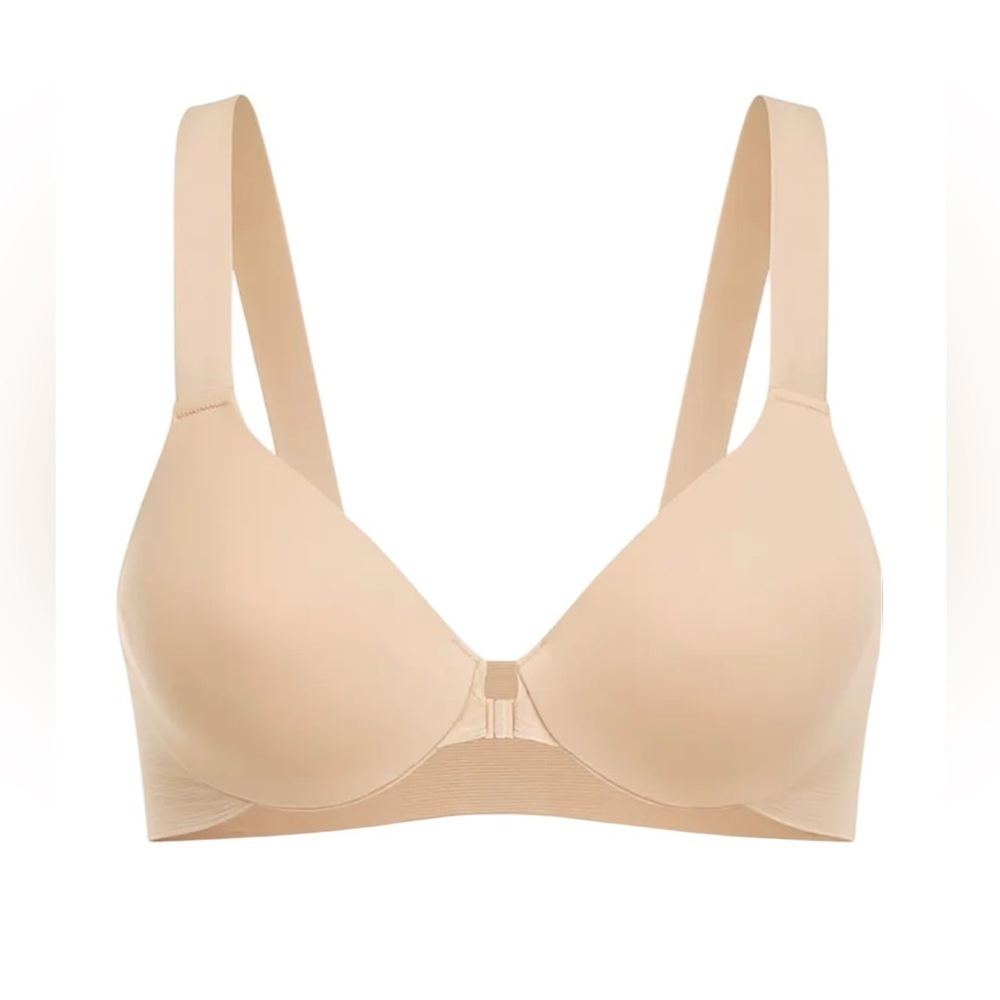 SPANX - Bra-liluja! Full-Coverage Underwire Bra Nude Sz 38DD - Picture 2 of 7